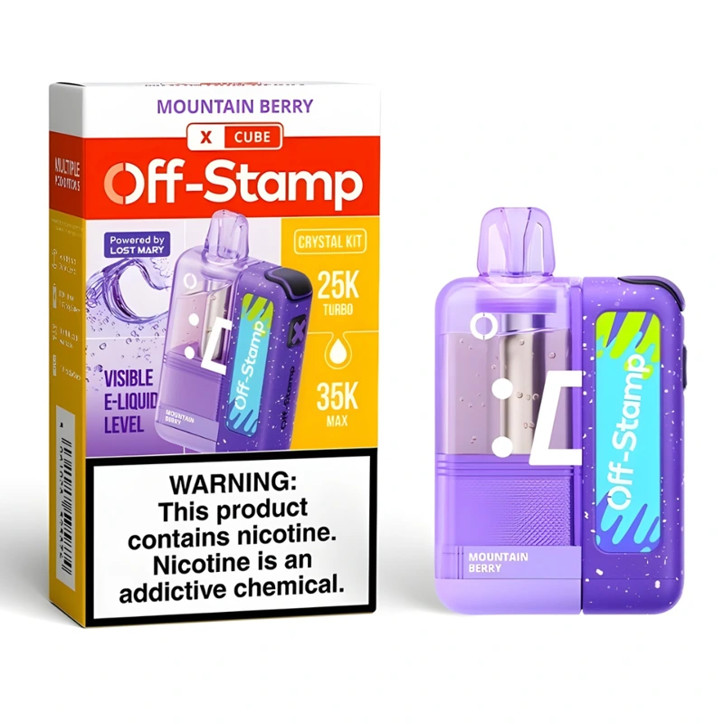 Off-Stamp X-Cube Crystal Kit 35K 5% 18ml MOUNTAIN BERRY