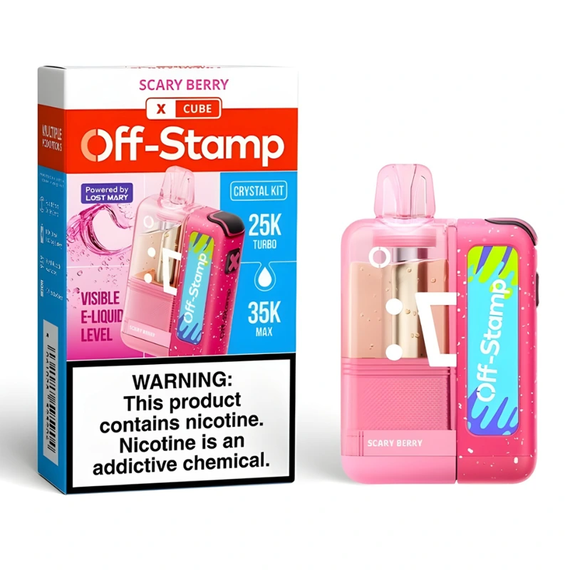 Off-Stamp X-Cube Crystal Kit 35K 5% 18ml SCARY BERRY