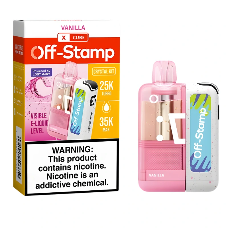 Off-Stamp X-Cube Crystal Kit 35K 5% 18ml VANILLA