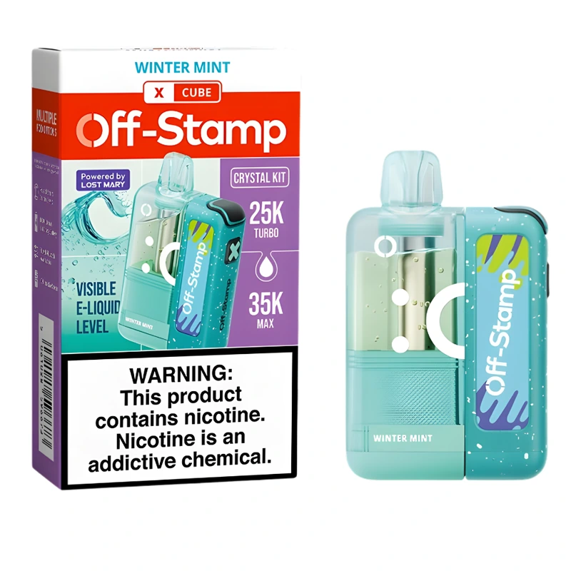 Off-Stamp X-Cube Crystal Kit 35K 5% 18ml WINTER MINT