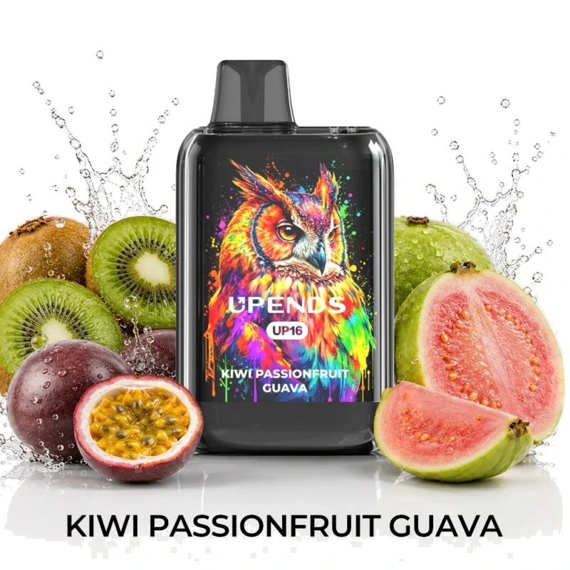 UPENDS UP16 40K 5% KIWI PASSIONFRUIT GUAVA