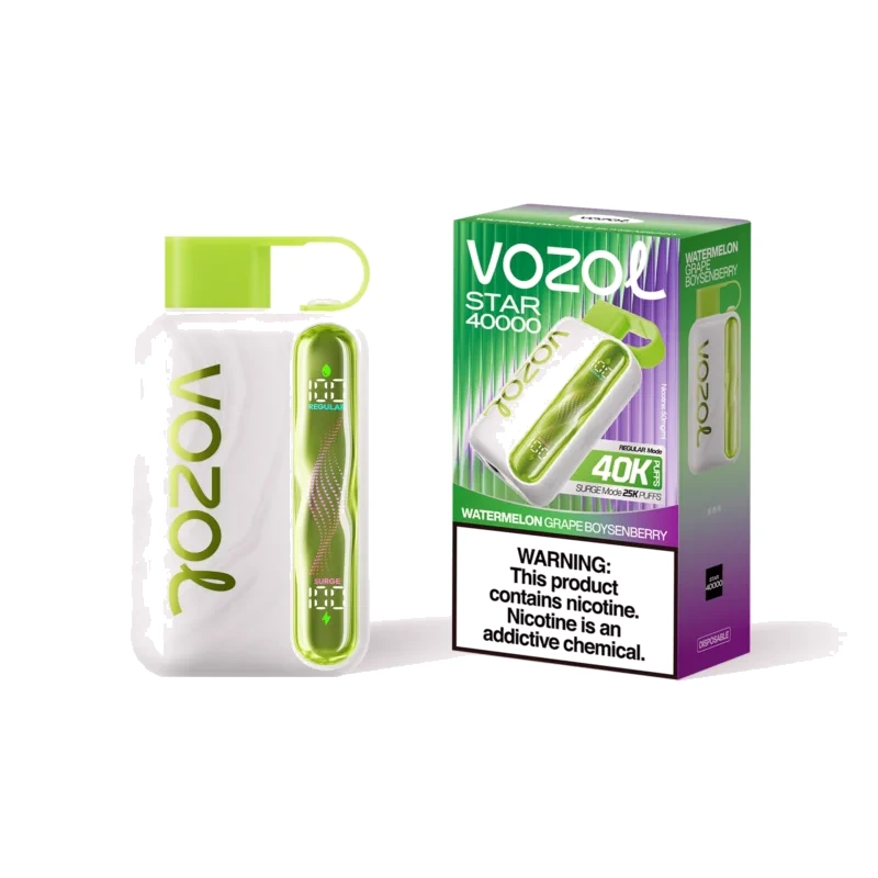VOZOL STAR 40K 2% 18ml WATERMELON GRAPE BOYSENBERRY